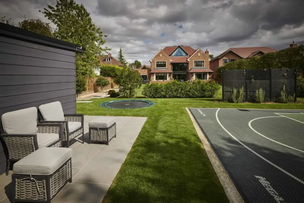 The Manor Promenade — completed garden view 3