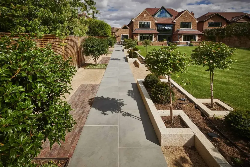 The Manor Promenade — completed garden view 8