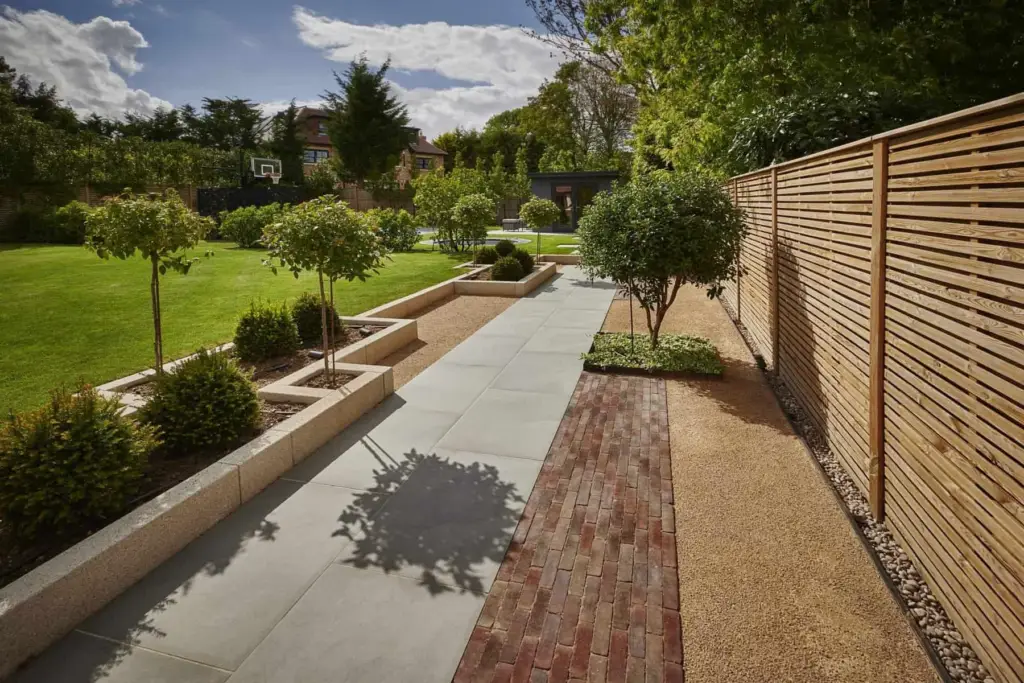 The Manor Promenade — completed garden view 12