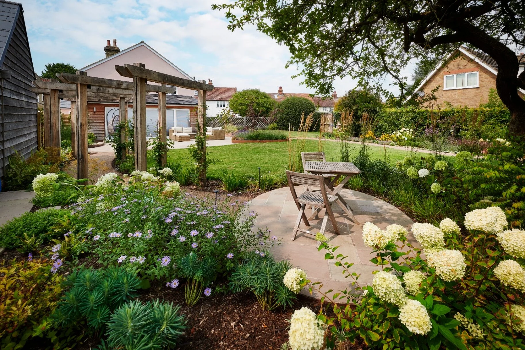 Pathways and Pause — garden design and build project by Refined Landscapes