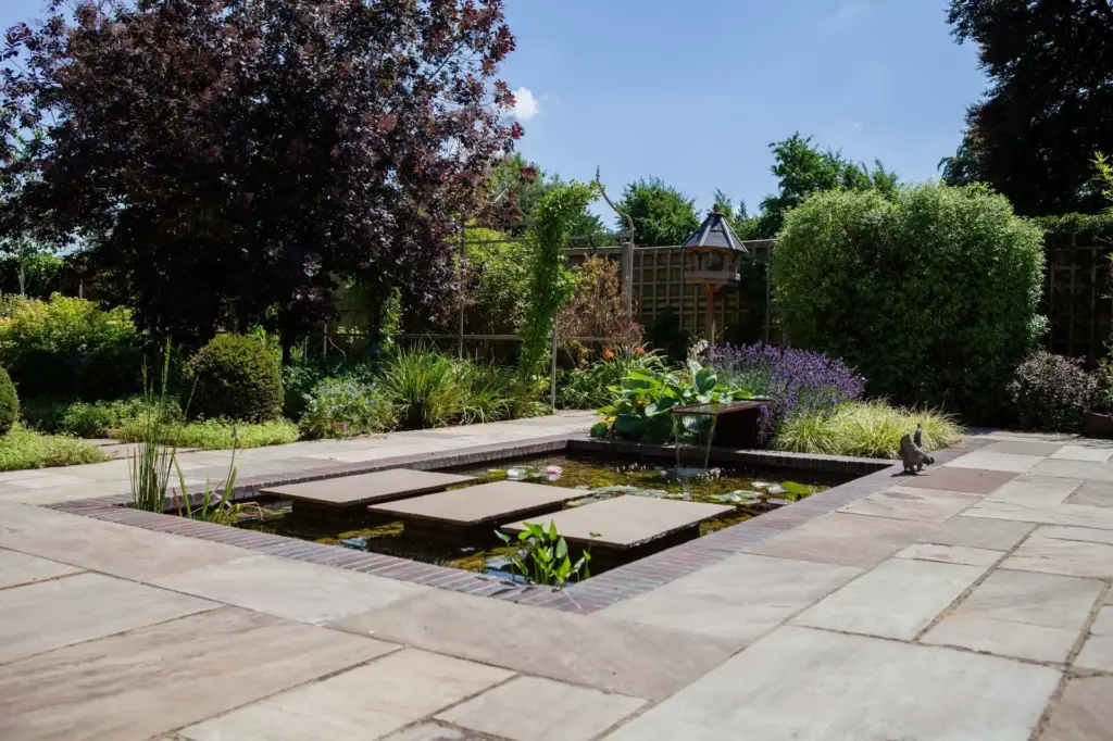 Between Stone and Water — completed garden by Refined Landscapes