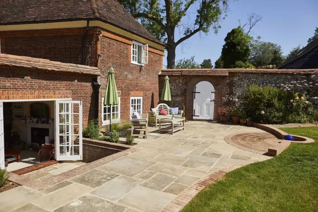 The Arts & Crafts Garden — completed garden view 1