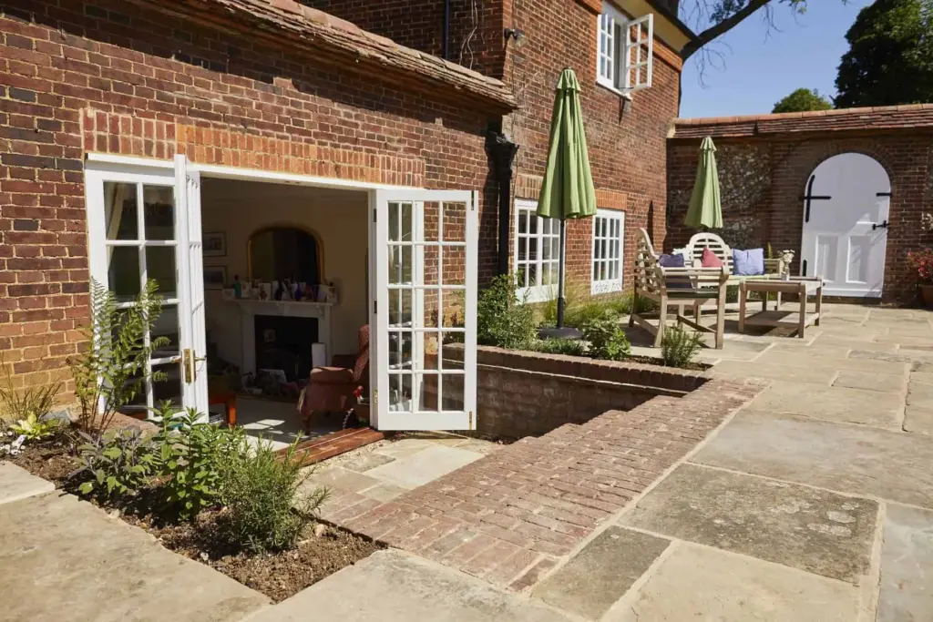 The Arts & Crafts Garden — completed garden view 2