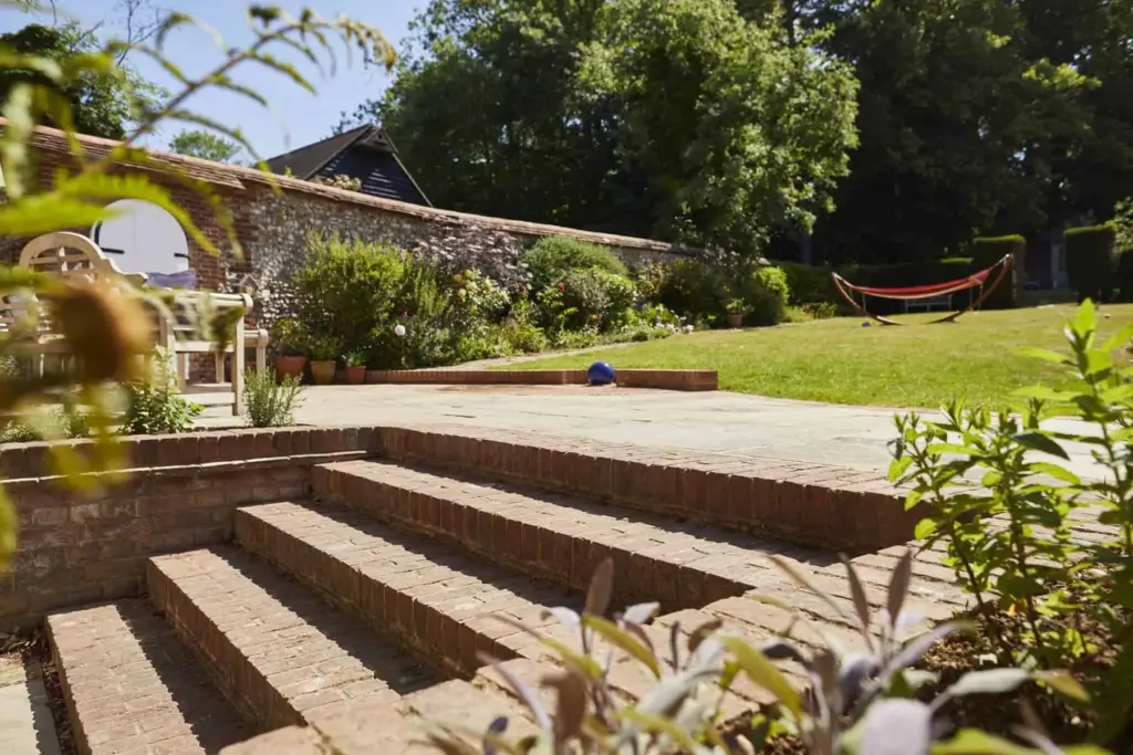 The Arts & Crafts Garden — completed garden view 3