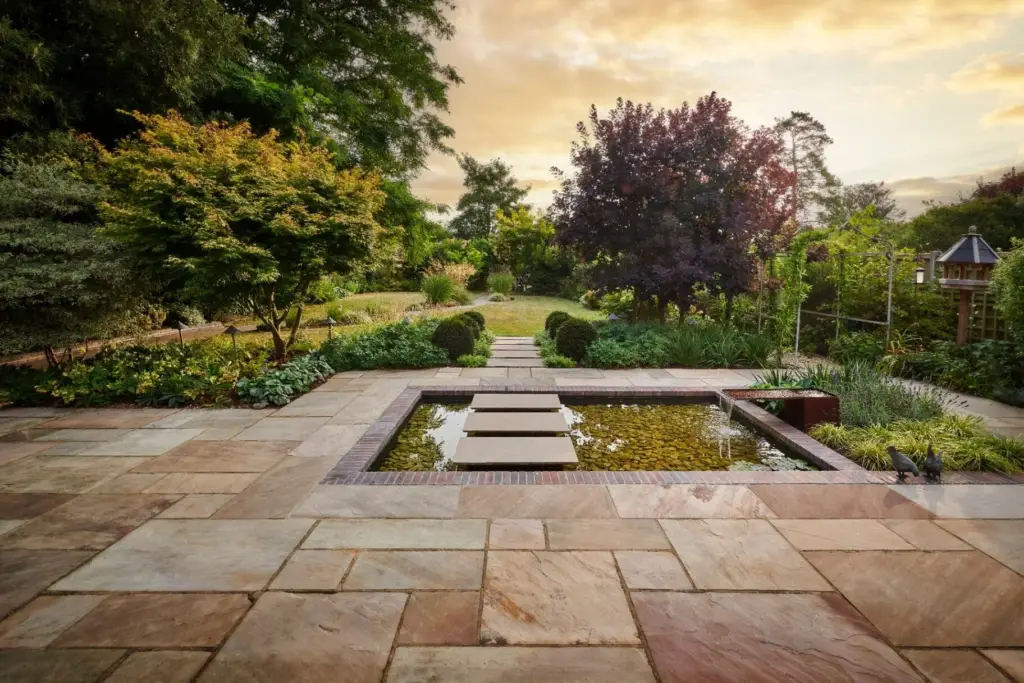 Between Stone and Water — garden design and build project by Refined Landscapes