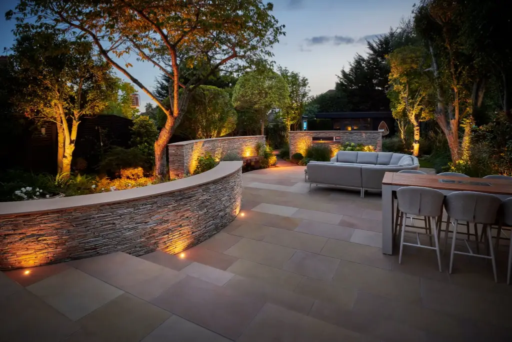Buckhurst Hill — terrace evening