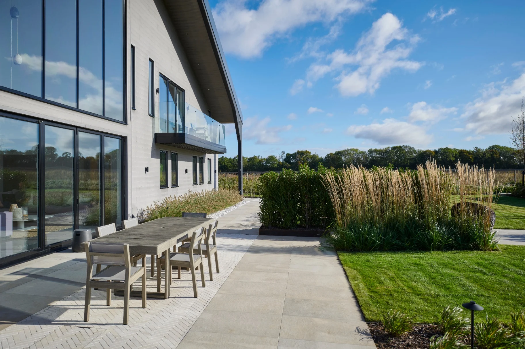 Cottered Barn — garden design and build project by Refined Landscapes