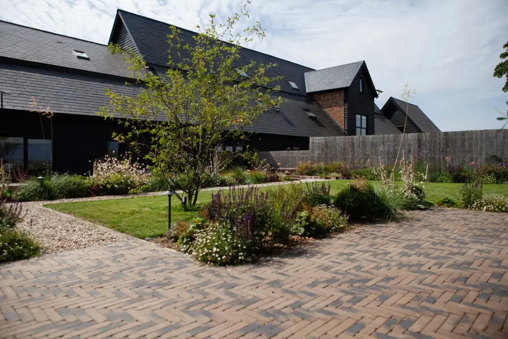 The Countryside Outlook — garden design and build project by Refined Landscapes