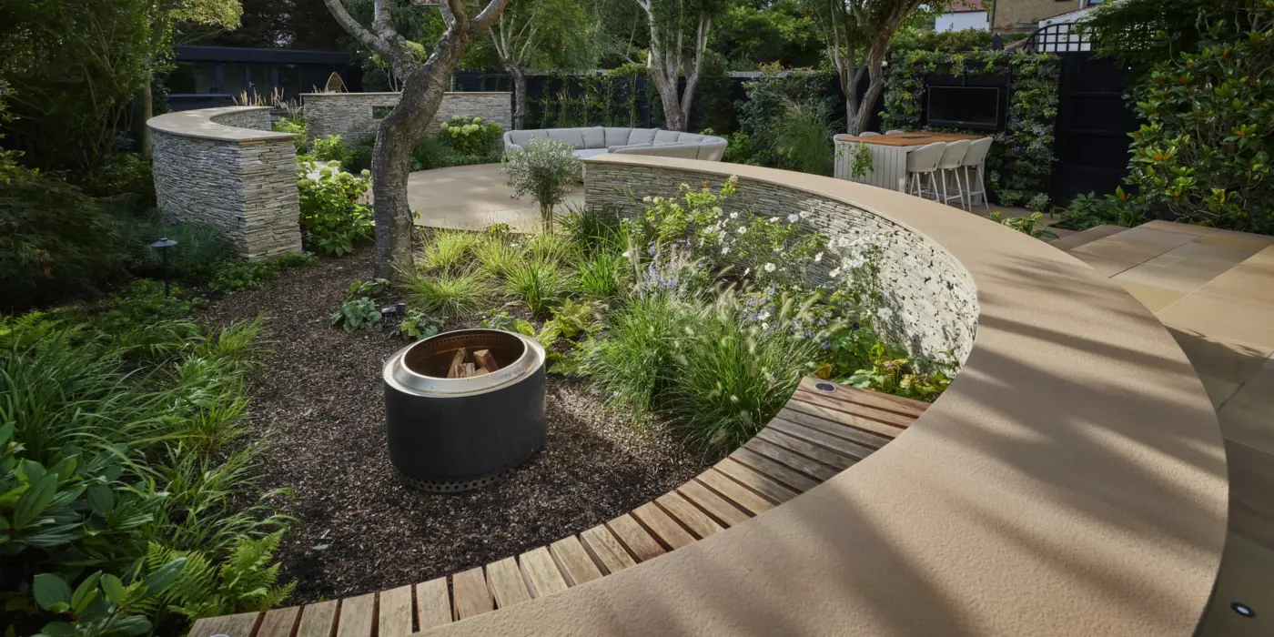 Garden construction by Refined Landscapes