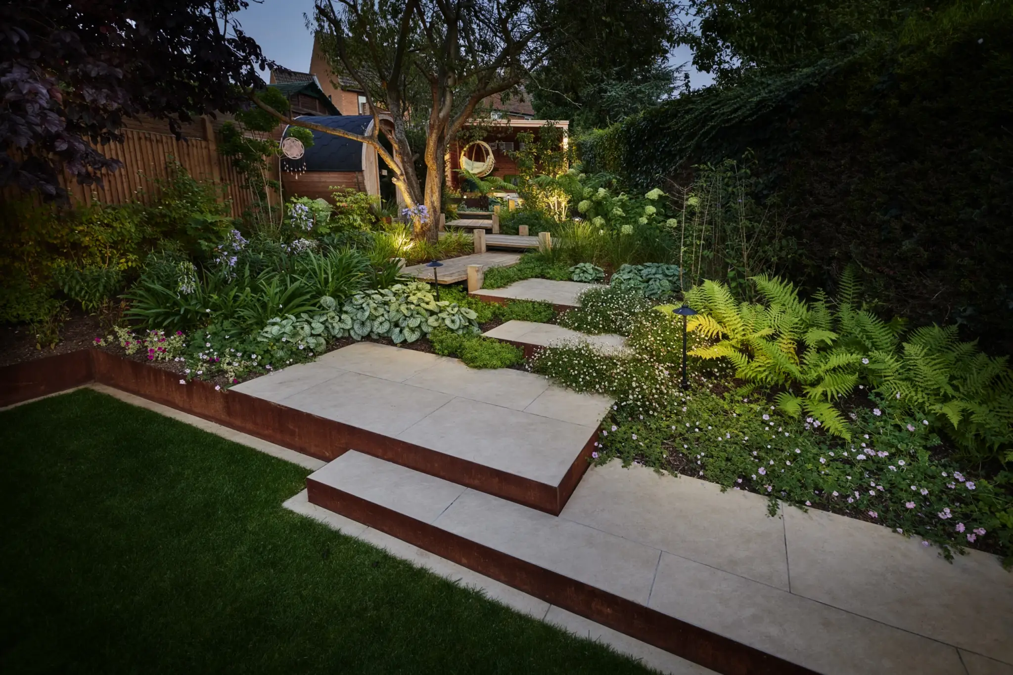 An exceptional garden designed, built and cared for by Refined Landscapes