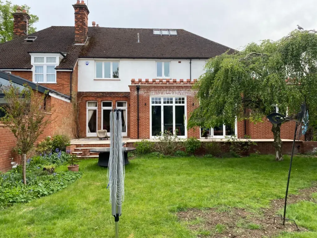 The Edwardian Garden — Rear Garden Transformation before