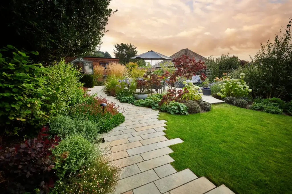 The Staccato Pathway — winding path