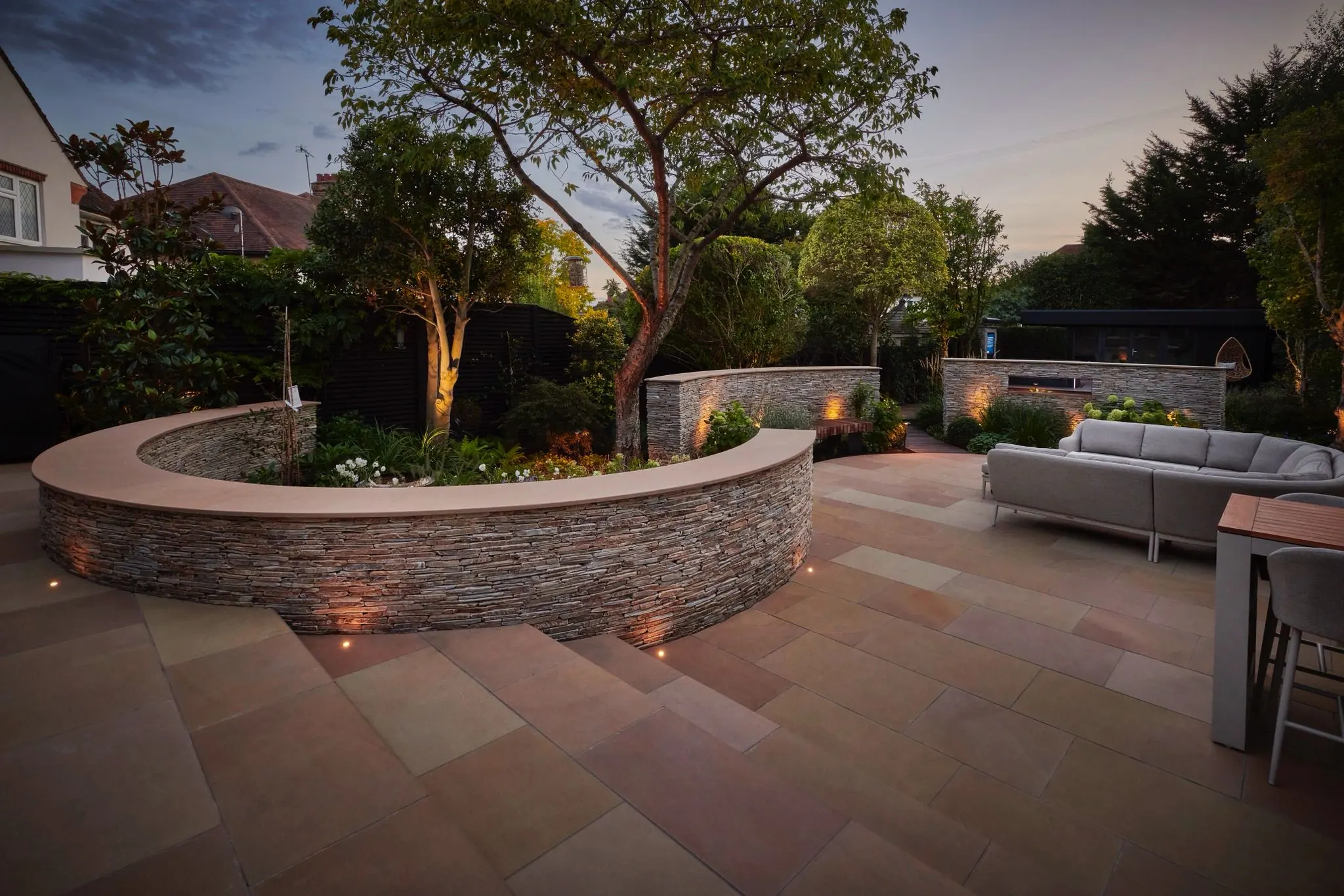 The Refined Landscapes team at a BALI awards evening
