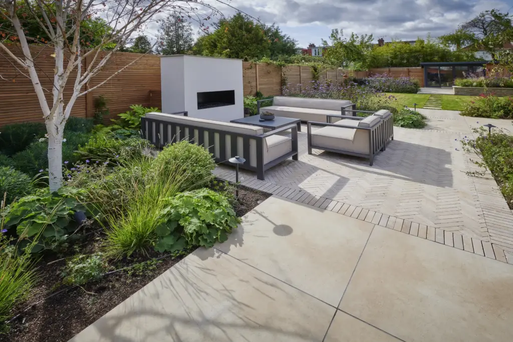The Fire Terrace by Refined Landscapes, winner in the BALI National Landscape Awards Domestic Garden Construction category.