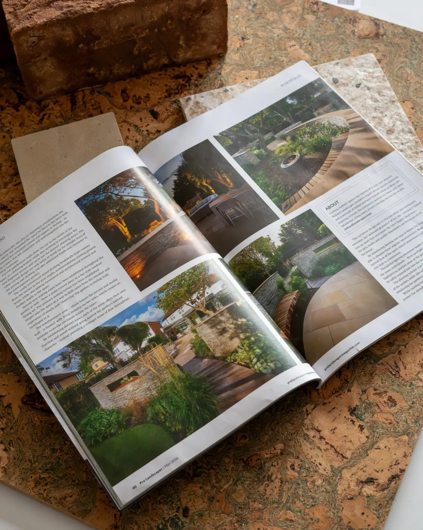 Full-width photograph of a completed Refined Landscapes garden